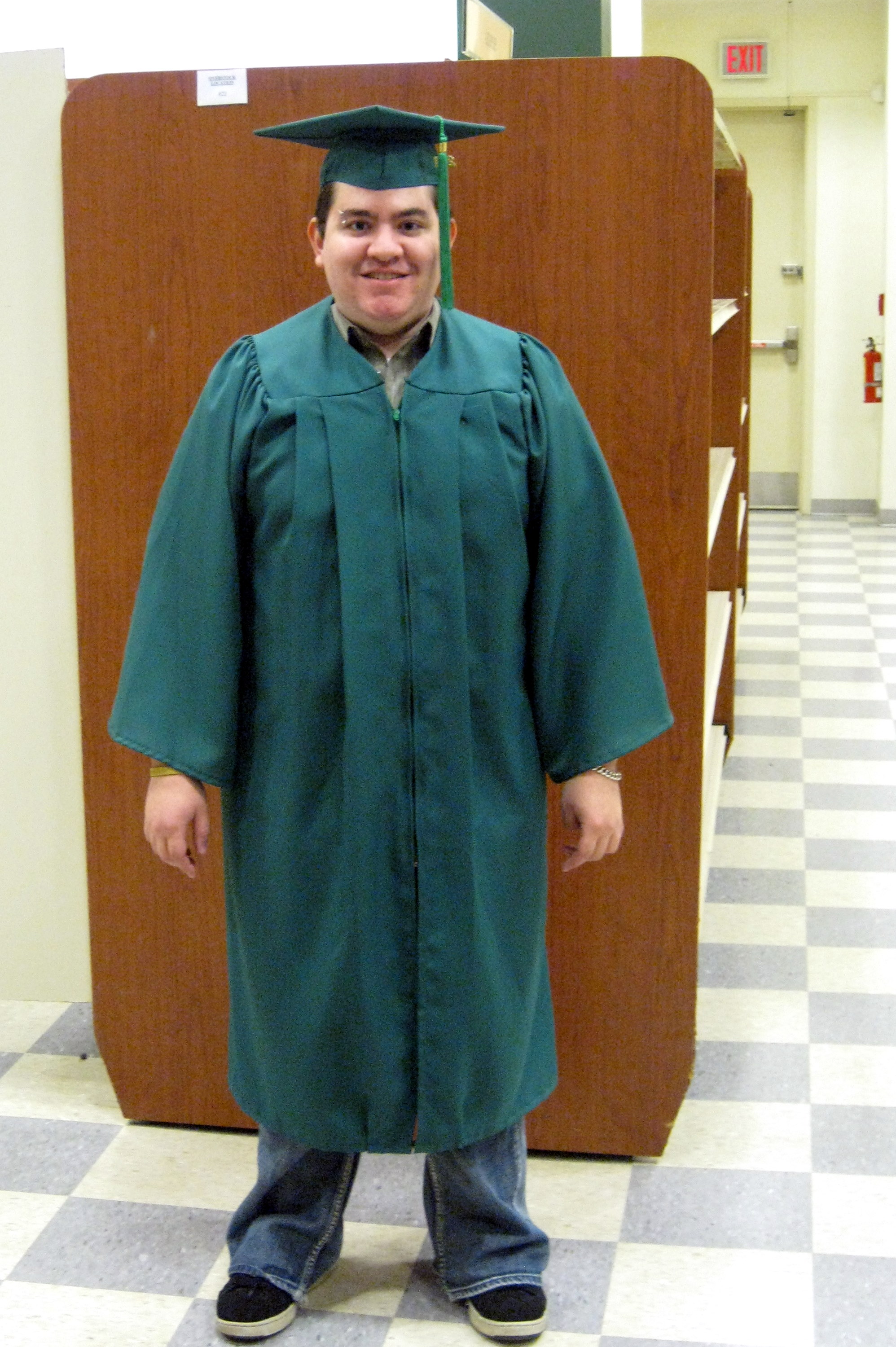 Green' graduation gowns to be used this year | Connect2Mason
